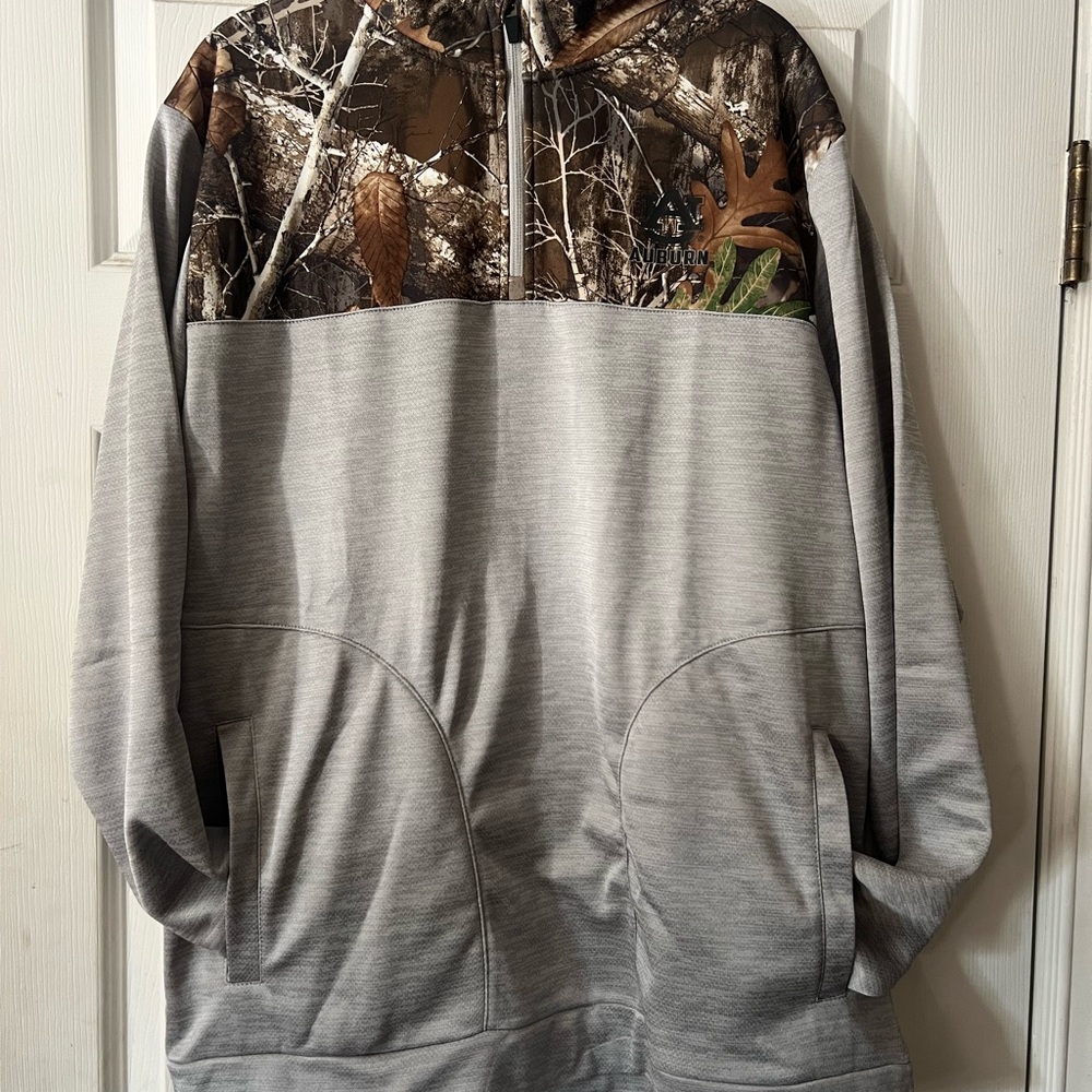 Auburn Realtree Gray Pullover Hoodie